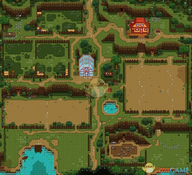 《星露谷物语》四季四角农场MOD