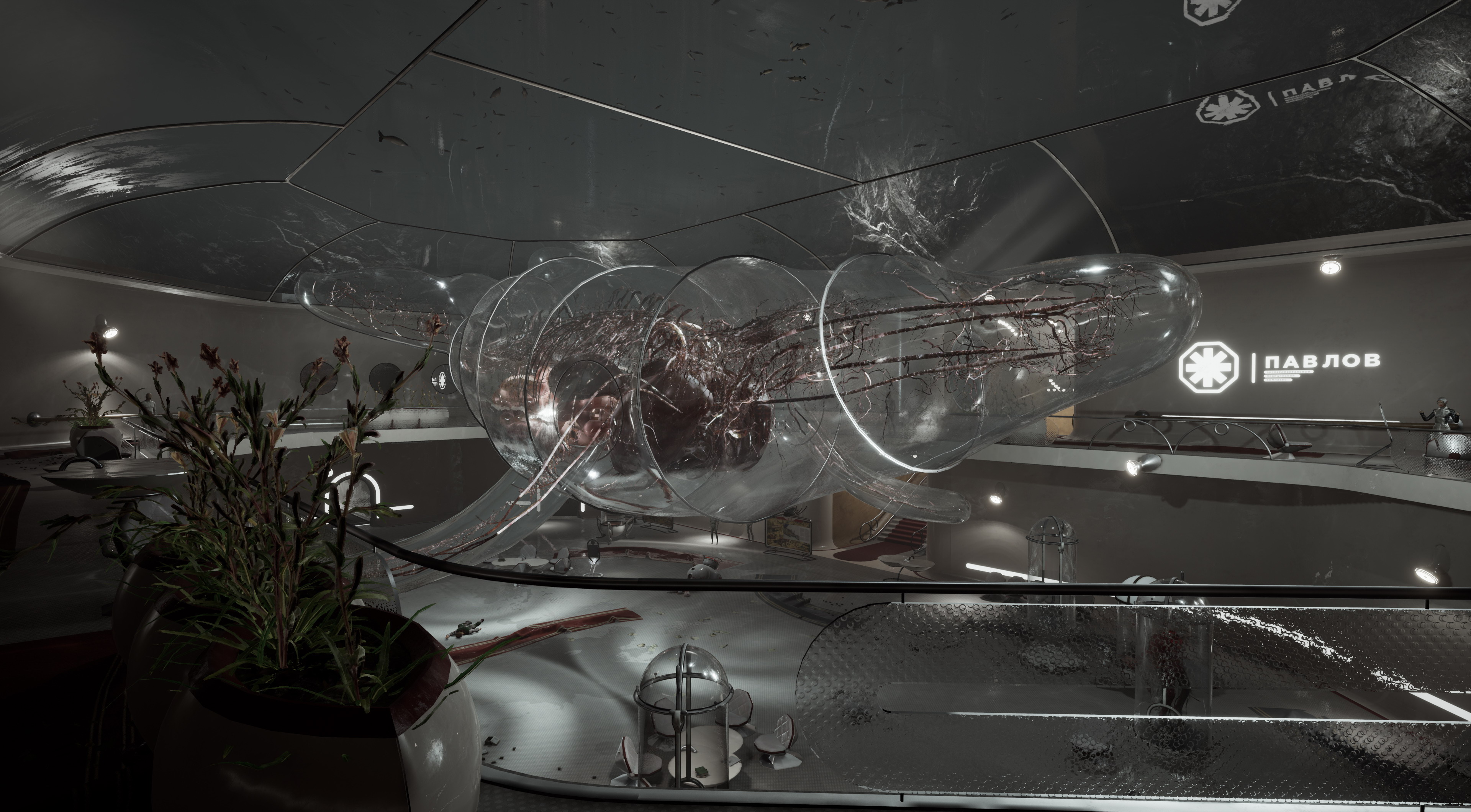 科幻FPS《原子之心》4K高清新截图 美丽诡异的世界