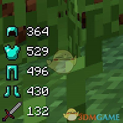 《我的世界》装备耐久显示重置版MOD