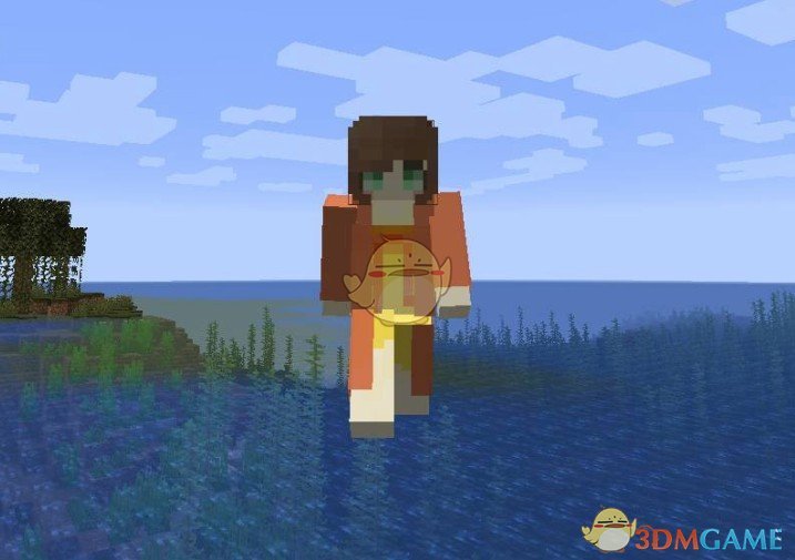 《我的世界》中秋小团子皮肤MOD