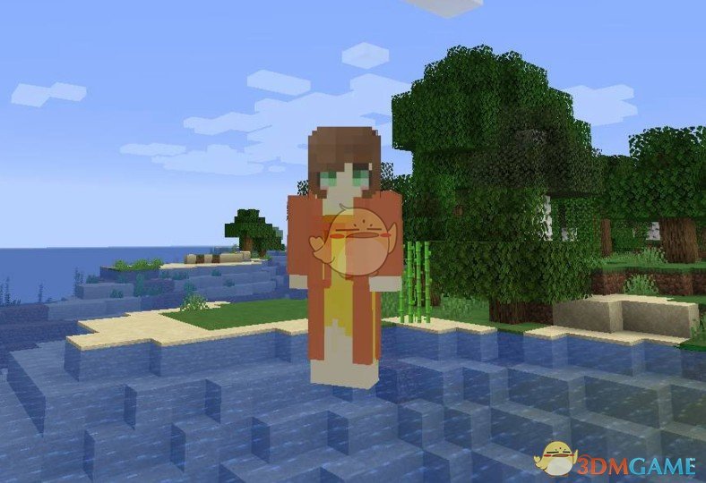 《我的世界》中秋小团子皮肤MOD