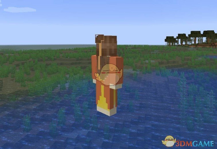 《我的世界》中秋小团子皮肤MOD