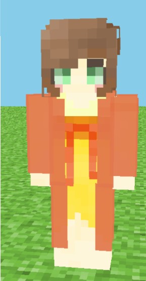 《我的世界》中秋小团子皮肤MOD