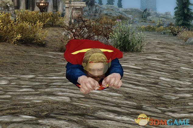 《上古卷轴5：天际》超人式奔跑MOD