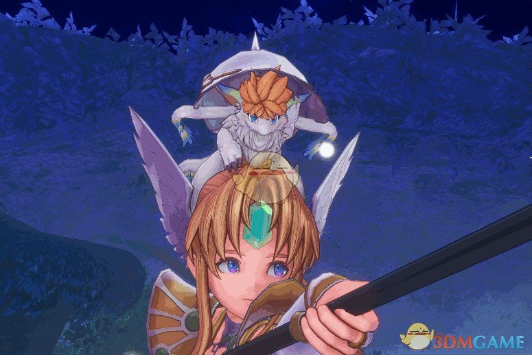 《圣剑传说3：重制版》莉丝头上的小芙拉美龙MOD