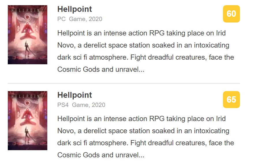 科幻魂类ARPG《地狱时刻》IGN 6分：BUG多 没创意