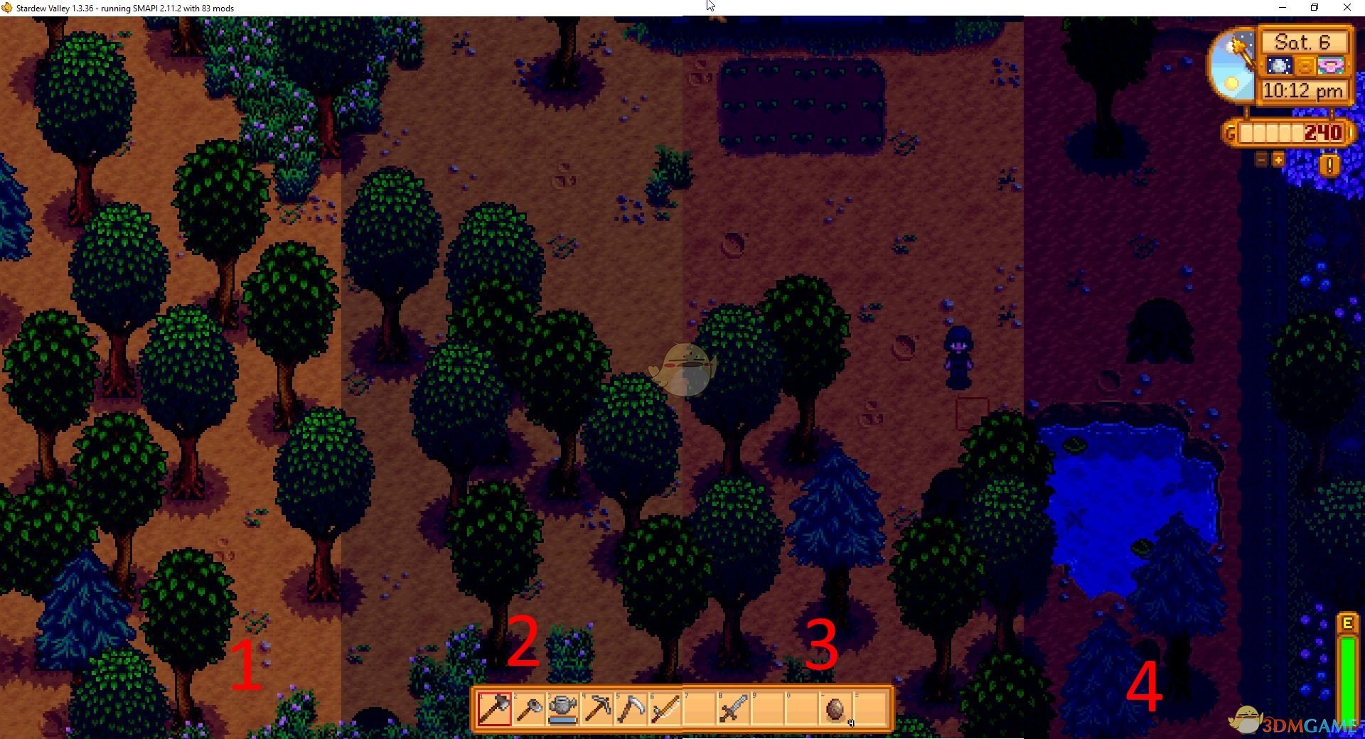 《星露谷物语》动态日光MOD