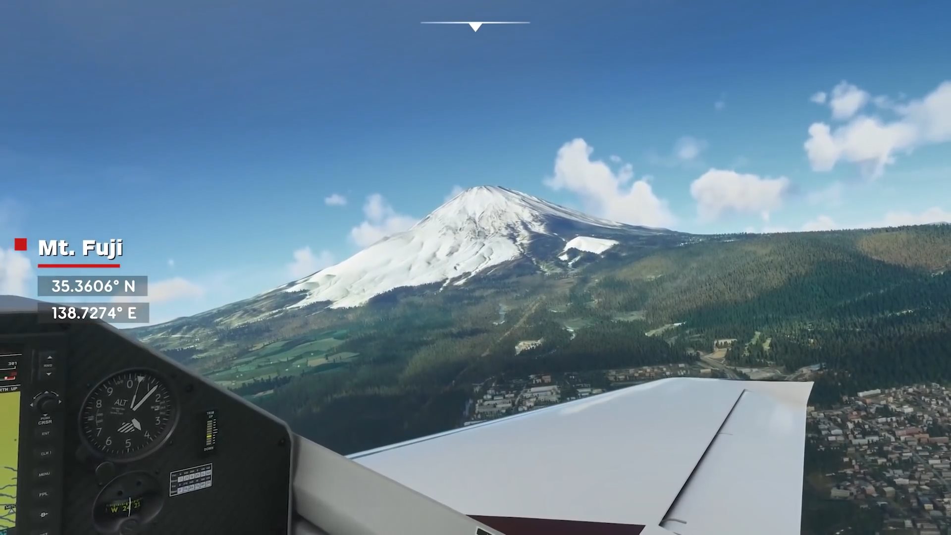 《微软飞行模拟》实机演示 饱览全球14个知名地标风景