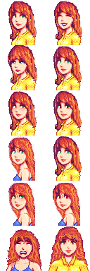 《星露谷物语》长发潘妮MOD