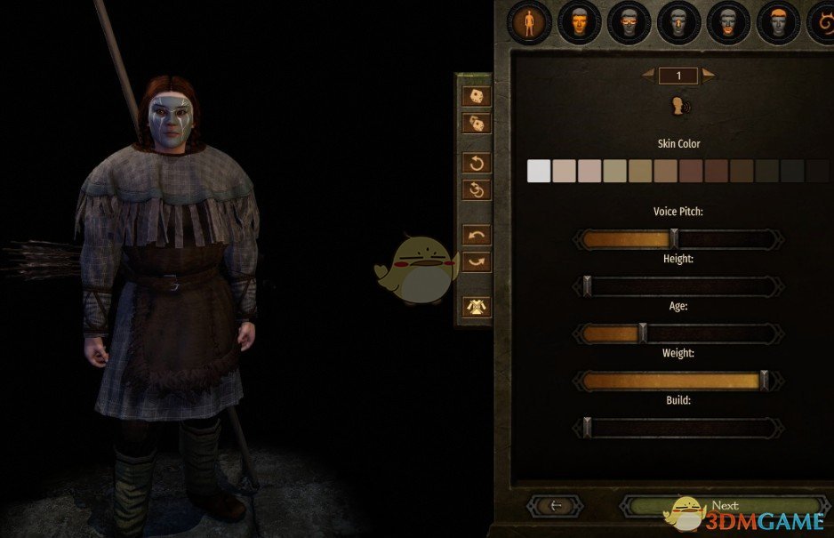 《骑马与砍杀2》角色创建体重骨架选项MOD