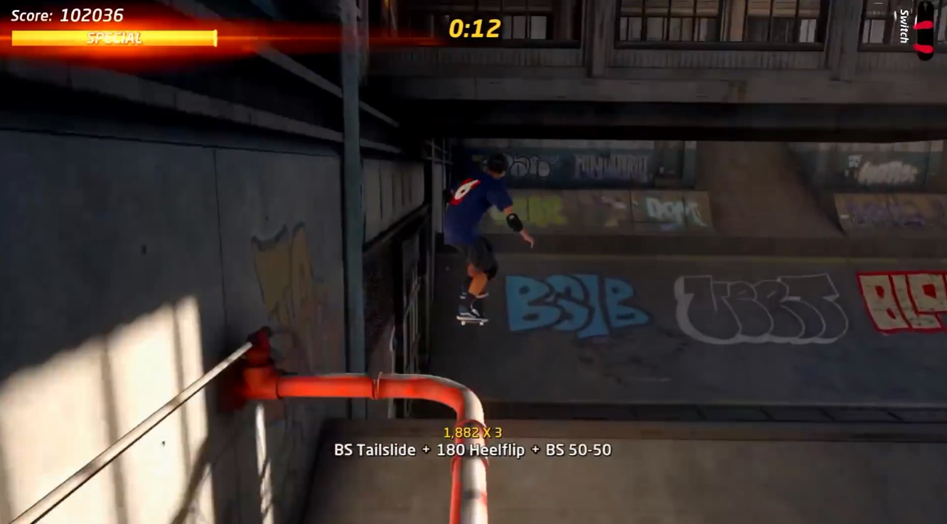 《托尼霍克职业滑板1+2合集》实机演示 9月4日发售