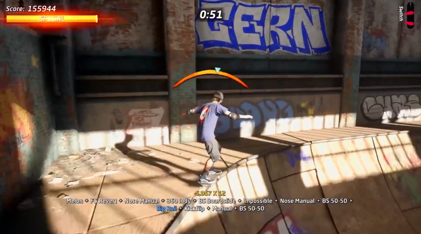 《托尼霍克职业滑板1+2合集》实机演示 9月4日发售