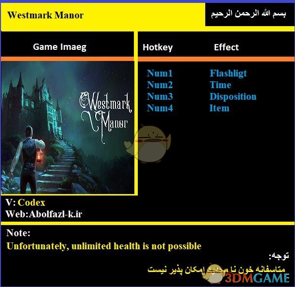 《韦斯特马克庄园》v2020.07.15四项修改器[Abolfazl]