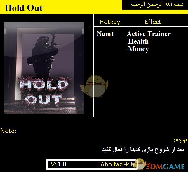 《抵抗》v1.0无限生命金钱修改器[Abolfazl]