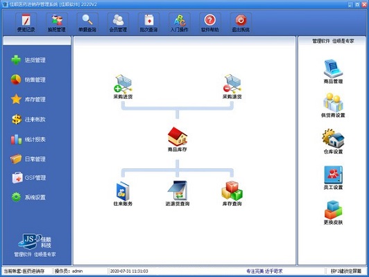 《佳顺医药进销存管理系统》最新版