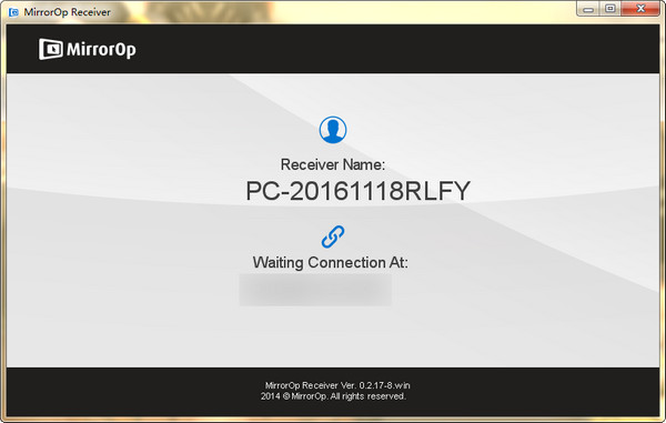 《MirrorOp Receiver》电脑版