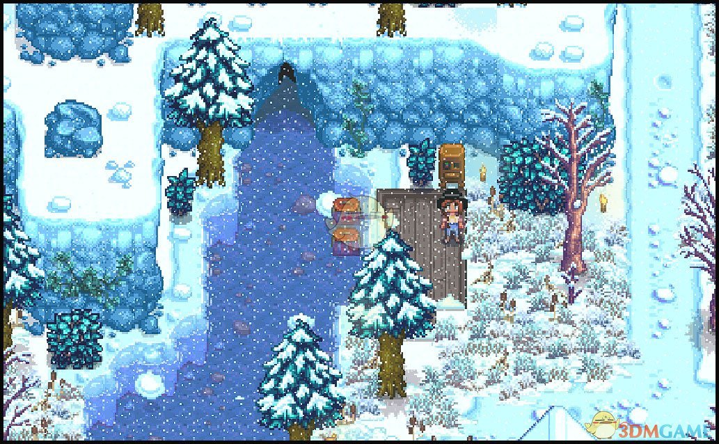 《星露谷物语》花草和积雪MOD