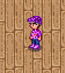 《星露谷物语》幸运的紫色服装MOD