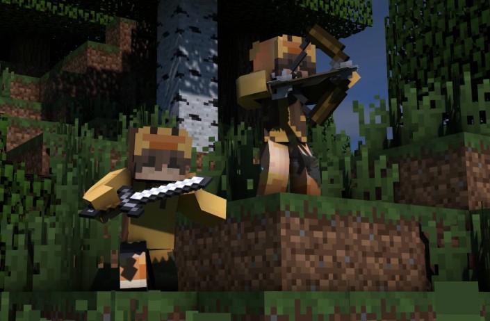 《我的世界》可爱鸭子套装MOD