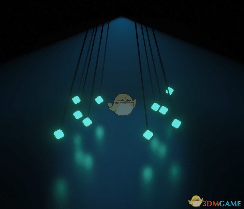 《Wallpaper Engine》蓝色流速方块物理动态壁纸