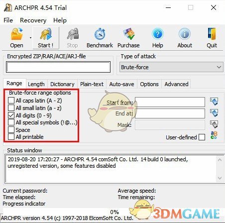 《RAR密码破解》最新版