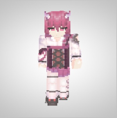 《我的世界》明日方舟巫恋皮肤MOD