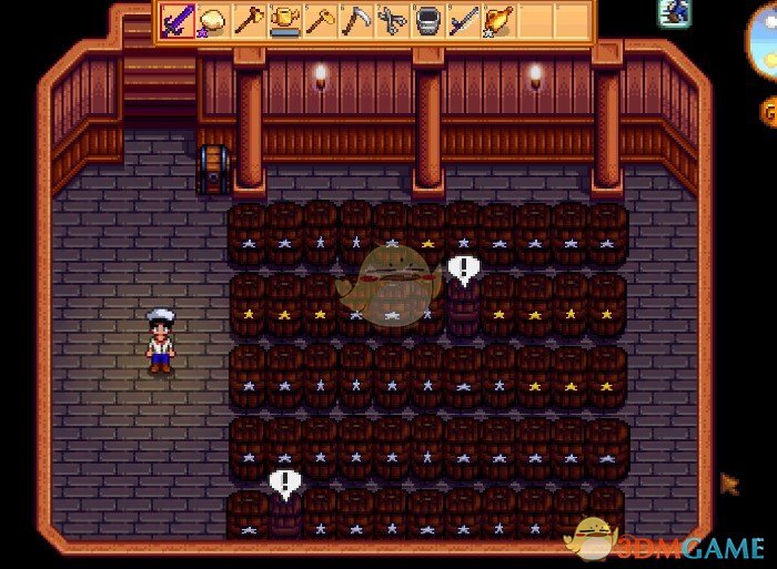 《星露谷物语》桶外观提示优化MOD