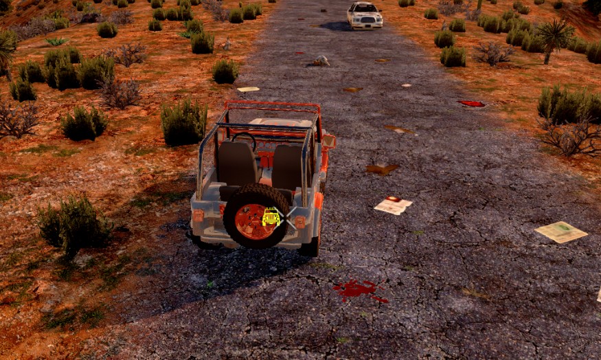 《七日杀》侏罗纪公园吉普车MOD