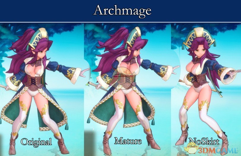 《圣剑传说3：重制版》成熟的安洁拉MOD