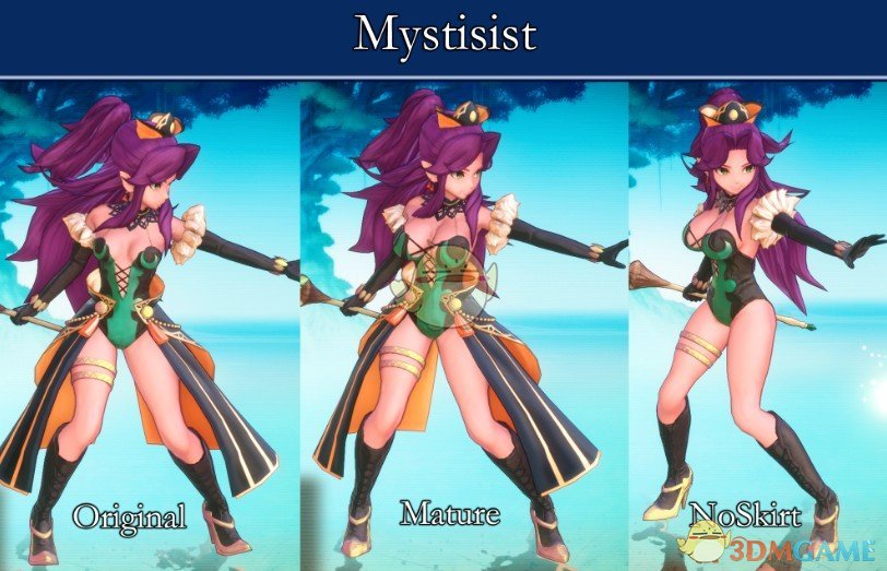 《圣剑传说3：重制版》成熟的安洁拉MOD