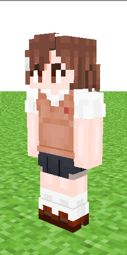 《我的世界》御坂美琴皮肤MOD