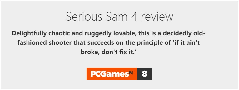 《英雄萨姆4》IGN 5分：敌人设计依旧出色 但玩多了确实无聊