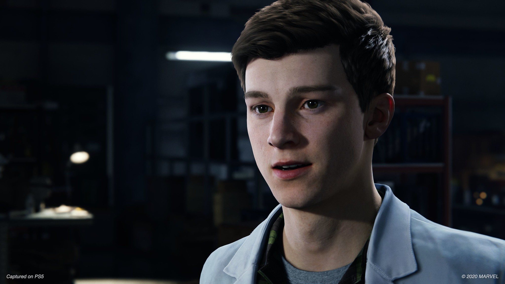 《漫威蜘蛛侠》PS5版60帧演示 Peter脸模换人