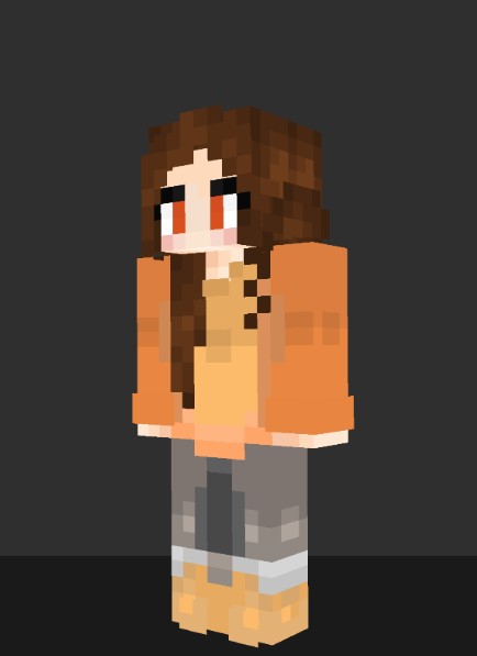 《我的世界》秋之少女皮肤MOD