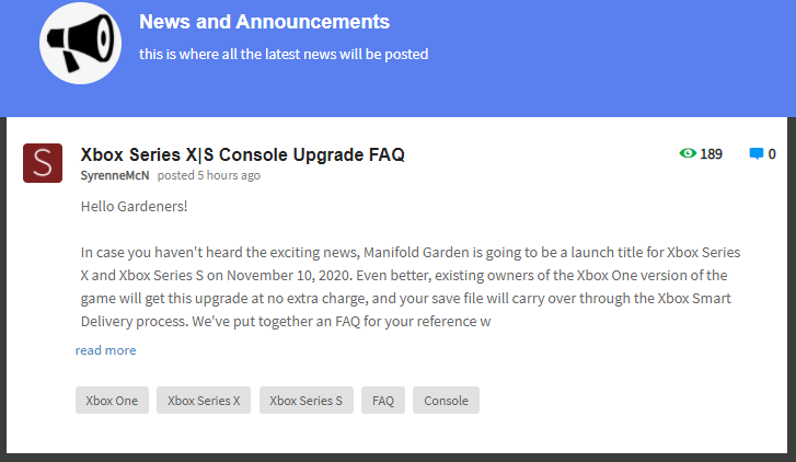 抽象解谜游戏《多重花园》可免费升级次世代版