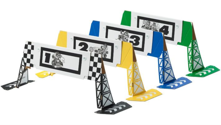 《马里奥赛车实况》玩家可以自己打印赛道标志