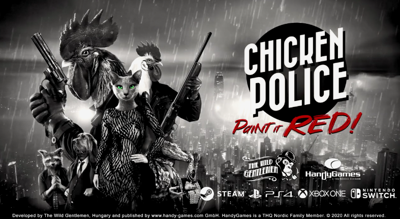 《公鸡神探》11月上市 登陆PC和三大主机平台