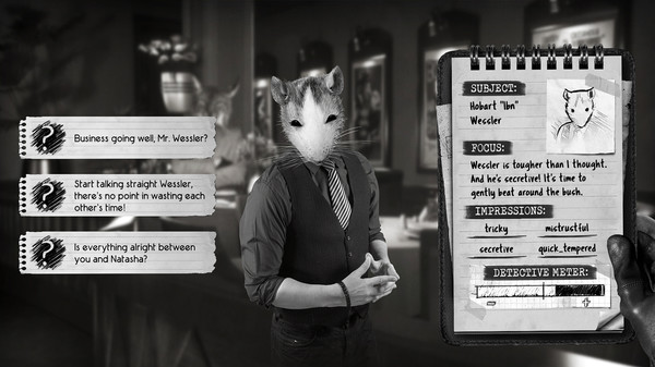 《公鸡神探》11月上市 登陆PC和三大主机平台