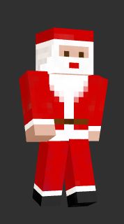 《我的世界》圣诞老人皮肤MOD