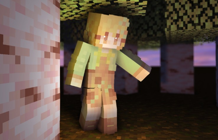 《我的世界》浅秋清茶皮肤MOD