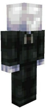 《我的世界》瘦长鬼影无面男皮肤MOD