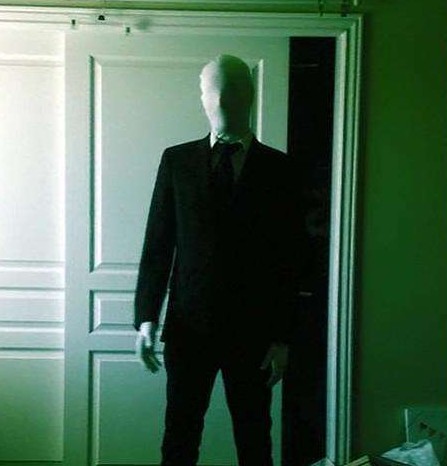 《我的世界》瘦长鬼影无面男皮肤MOD