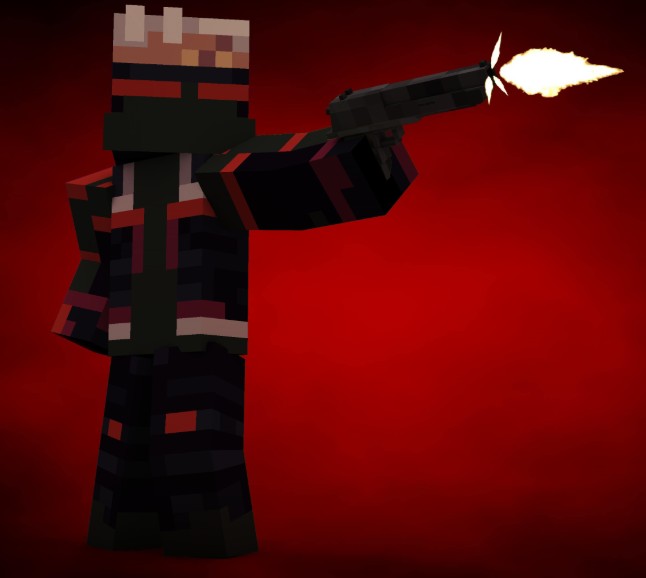 《我的世界》士兵76墨黑皮肤MOD