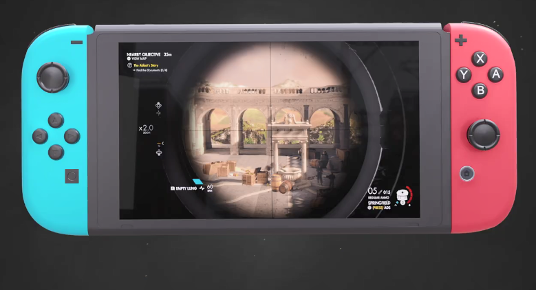 《狙击精英4》公布NS版新宣传片 本月17日上市