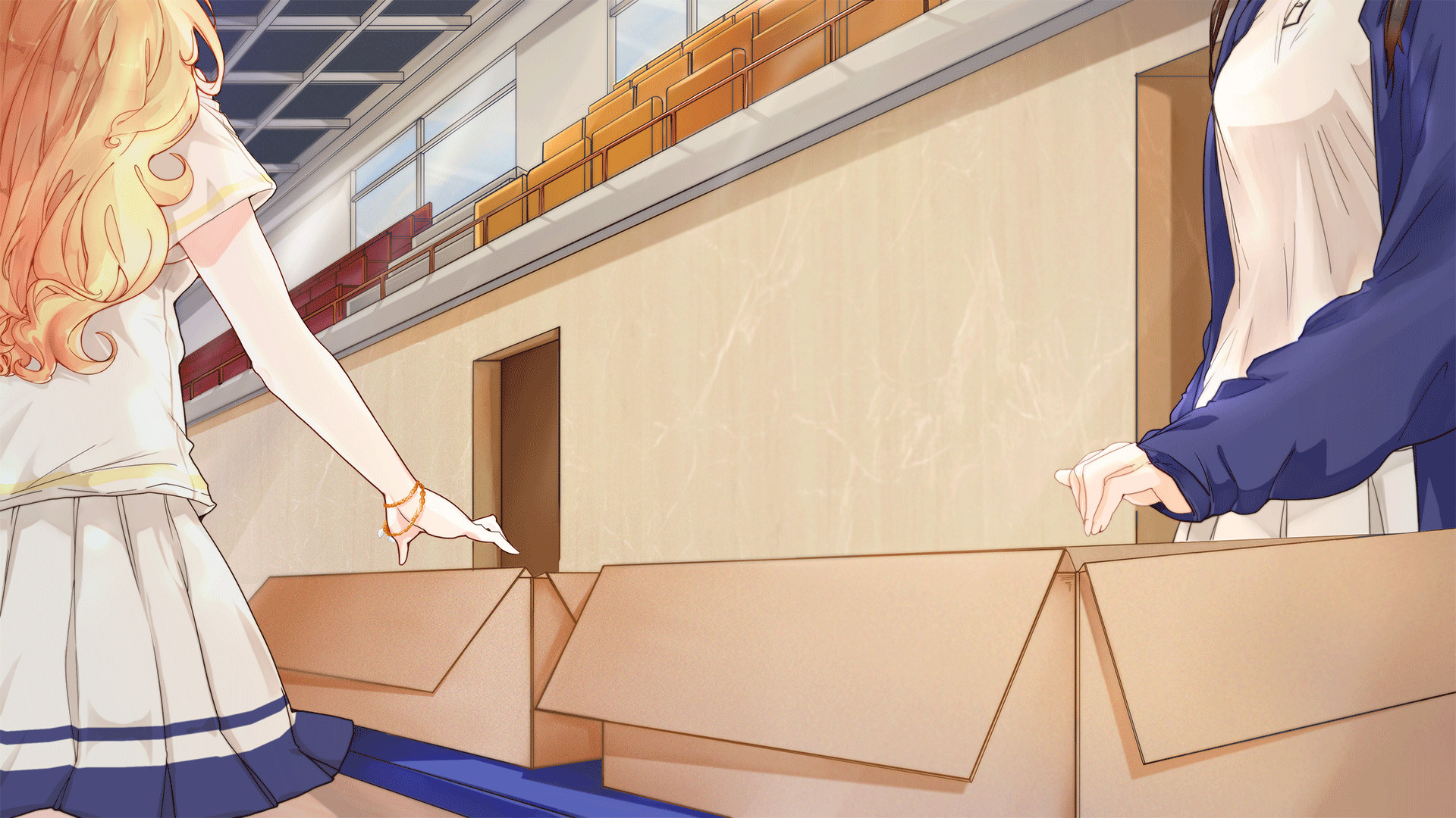 方块游戏发行国产AVG游戏《荧火微光》steam页面上线