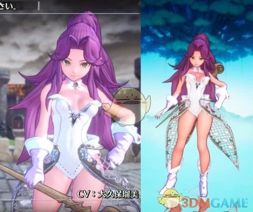 《圣剑传说3：重制版》安洁的雪白礼服MOD