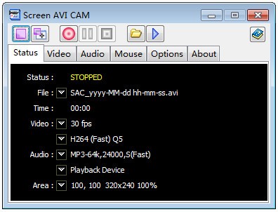 《AVI录屏软件》