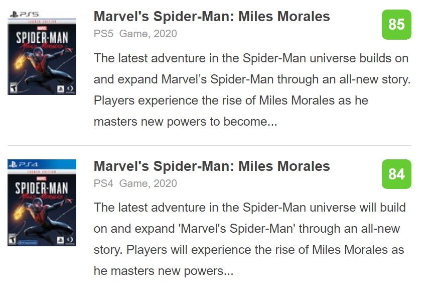 《漫威蜘蛛侠：迈尔斯·莫拉莱斯》IGN 9分：有史以来最棒的超英游戏之一