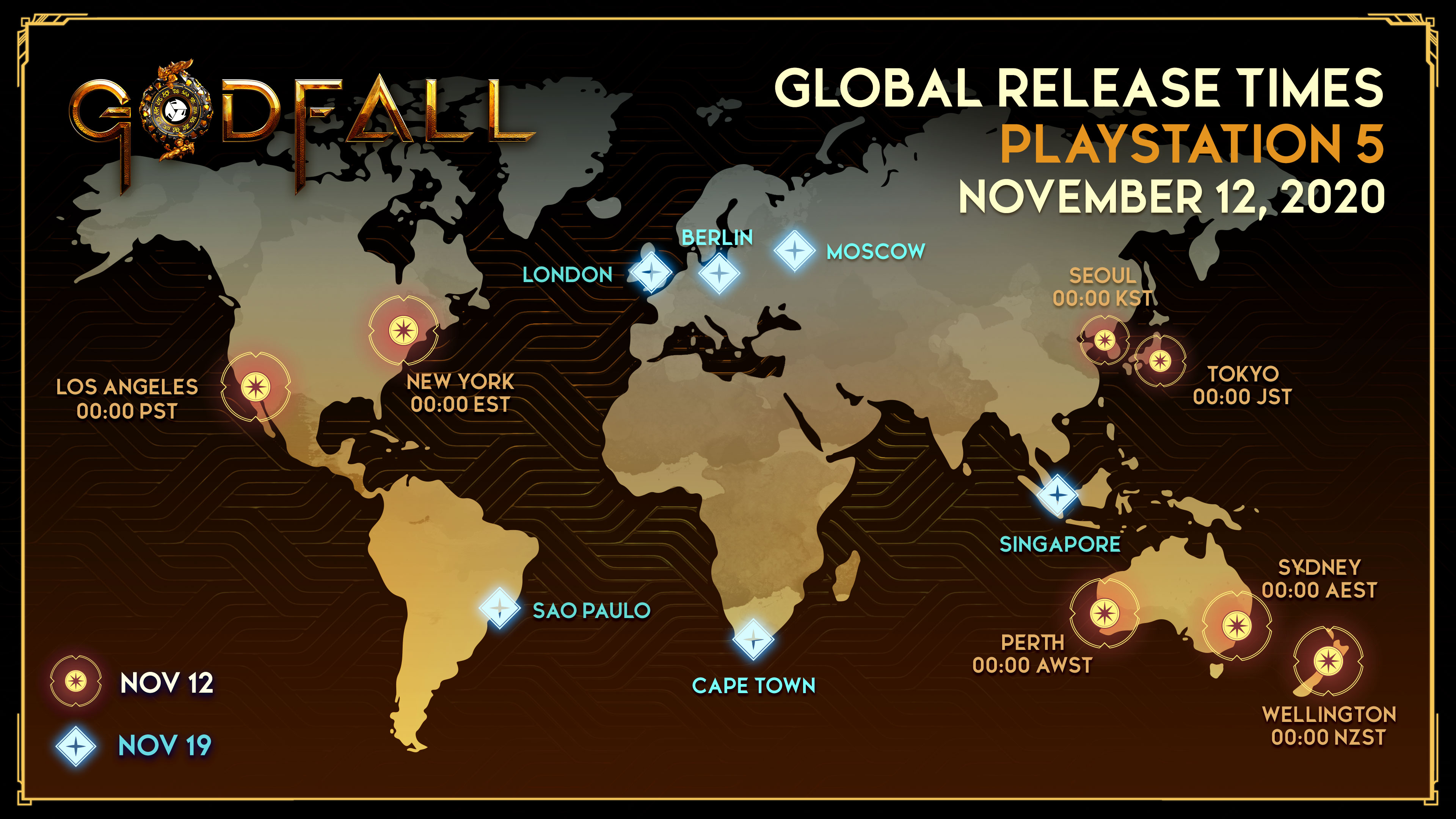 《众神陨落》解锁时间公开 PC版11月12日5:00