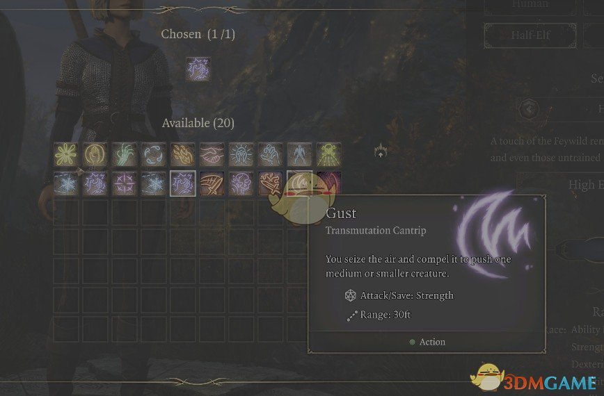 《博德之门3》新的5e戏法MOD